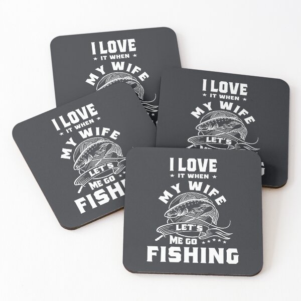 Item preview, Funny I Love It When My Wife Lets Me Go Fishing designed and sold by cidolopez.