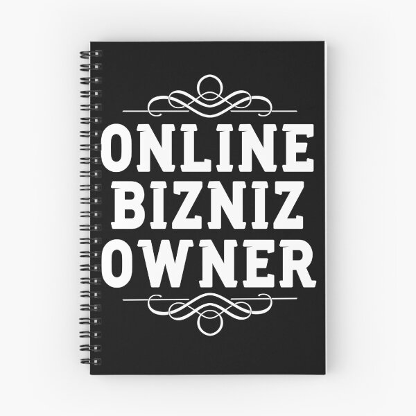 Item preview, Online Business Owner White Text designed and sold by Teamworkdream.