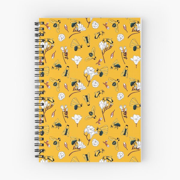 Aperçu de l'œuvre Abeilles et freesias en jaune créée et vendue par FAB813.