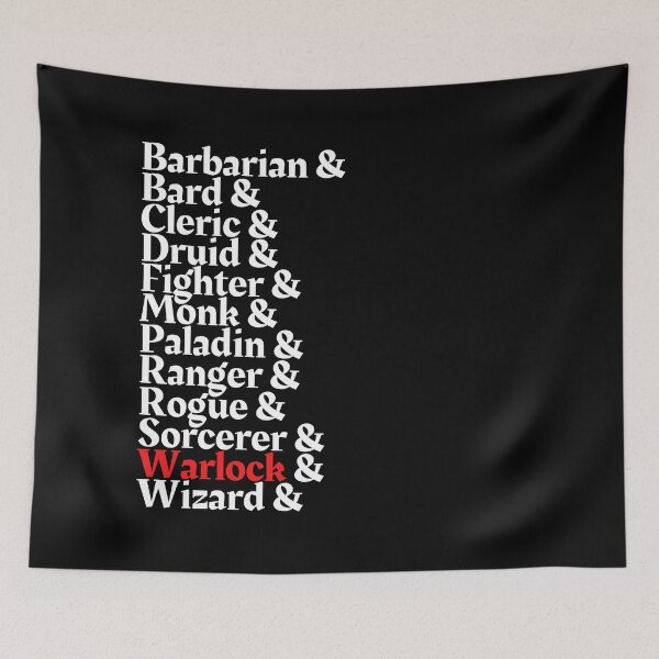 Item preview, I'm The Warlock - DnD 5e All Class Print designed and sold by ToplineDesigns.