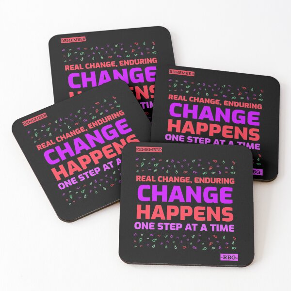 Item preview, RBG Best Quotes - Change Red designed and sold by Coder-T.