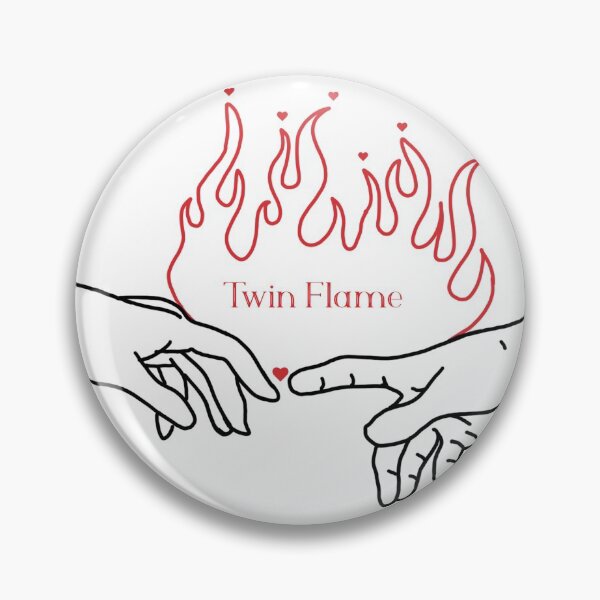 Item preview, twin flame designed and sold by morgananjos.