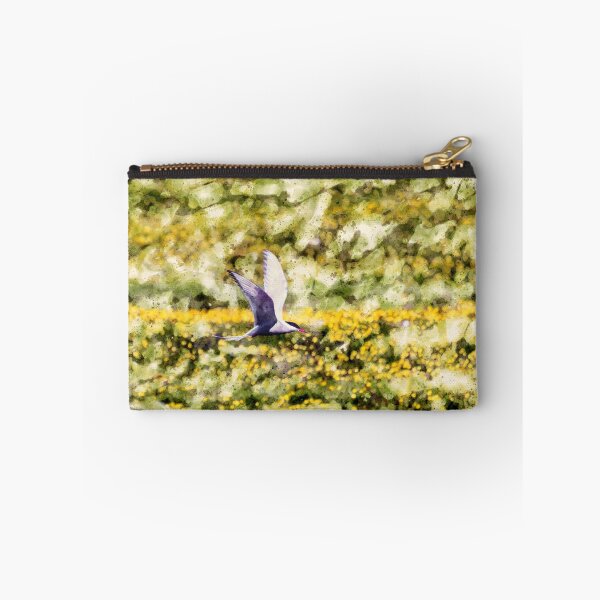 Item preview, Arctic Tern Surfing on the Flowers Watercolor designed and sold by lugamor.