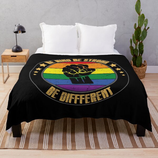 Item preview, Be Kind Be Strong Be Different Vintage LBGT designed and sold by tinypurpleland.