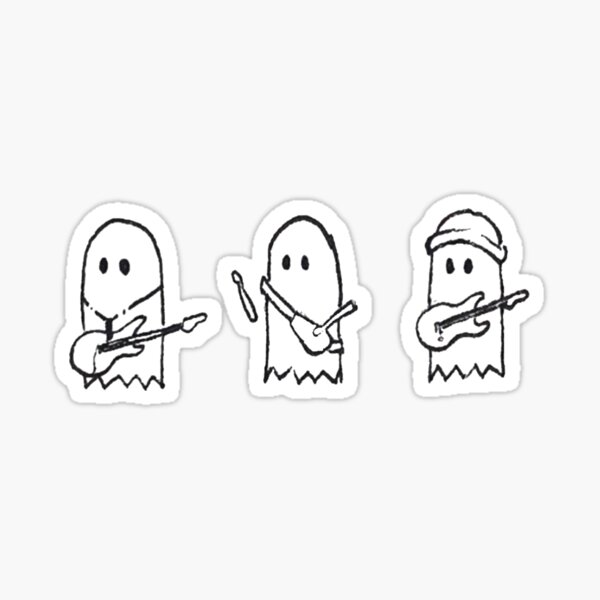 Ghost band - jatp Sticker