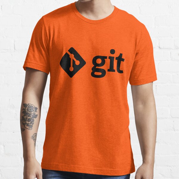 Git - Black logo Essential T-Shirt