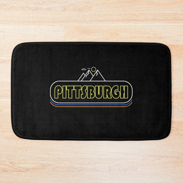 Item preview, Pittsburgh Pennsylvania Neon Lights - Souvenir - Gift - Hometown - Hiking - Nature designed and sold by HappyTees Lab.
