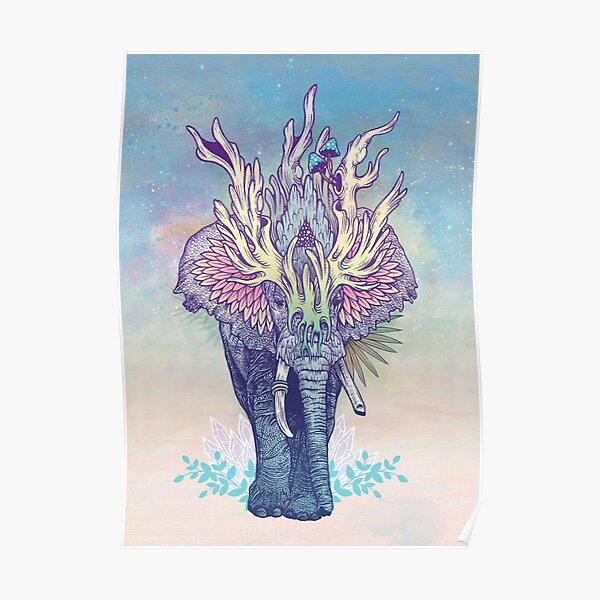 Spirit Animal - Elephant Poster