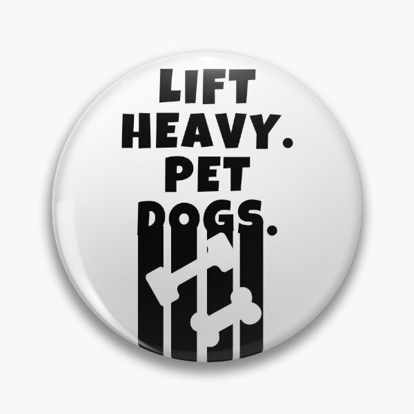 Item preview, Lift Heavy Pet Dogs - Funny shirt for gym designed and sold by Anton Ashraf.