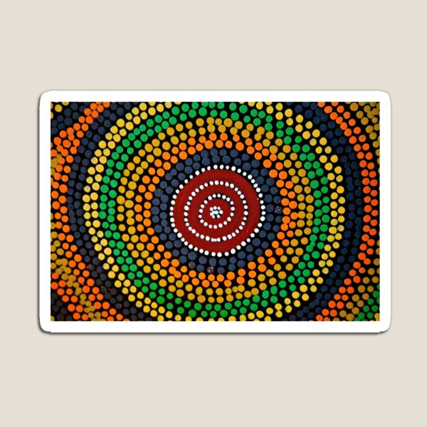 Aperçu de l'œuvre Art de points aborigène impressionnant créée et vendue par Pris25.