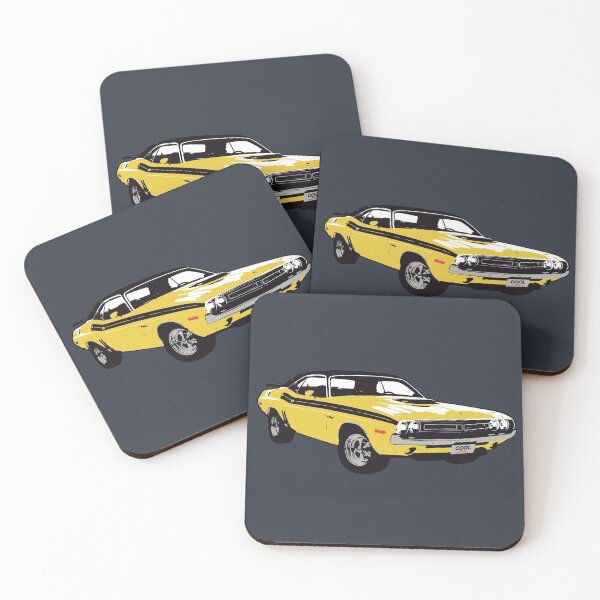 Item preview, '71 Yellow Muscle Car designed and sold by CoolRide.