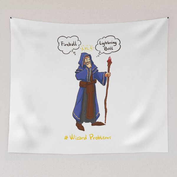 Item preview, Dungeons and Dragons Wizard Problems designed and sold by RoweyDesigns.