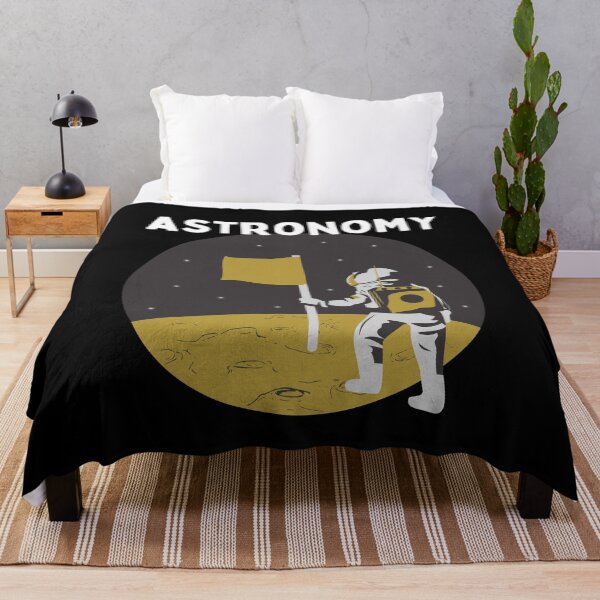 Item preview, Astronomy Icon Image Space Astronaut Flagg Moon designed and sold by Two Left Hands Design.