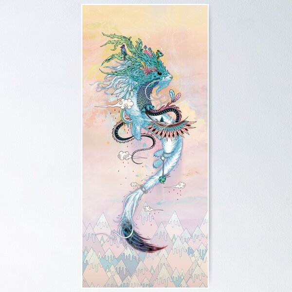 Journeying Spirit (ermine) Poster