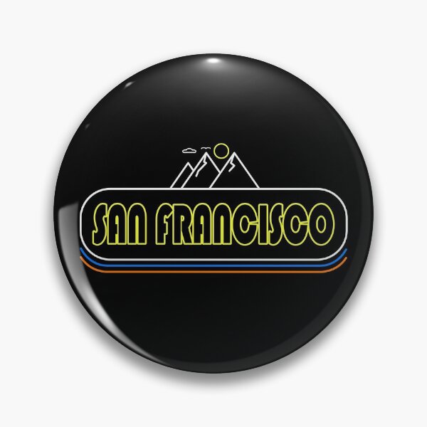 Item preview, San Francisco California Neon Lights - Souvenir - Gift - Hometown - Hiking - Nature designed and sold by HappyTees Lab.