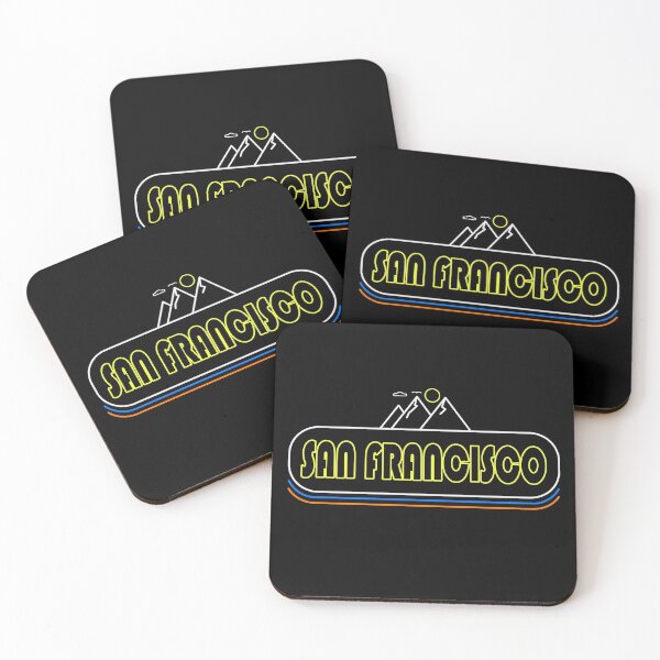 Item preview, San Francisco California Neon Lights - Souvenir - Gift - Hometown - Hiking - Nature designed and sold by HappyTees Lab.