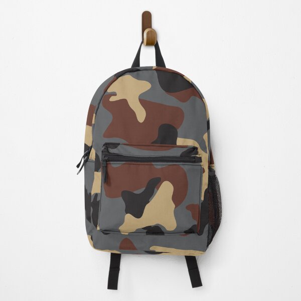 Item preview, Camouflage Flat Dark Earth Black Grey Brown Camo designed and sold by Cyberty.