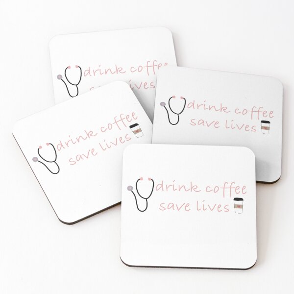 Item preview, Drink coffee save lives designed and sold by Abbagail Boone.