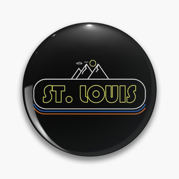 Item preview, St. Louis Missouri Neon Lights - Souvenir - Gift - Hometown - Hiking - Nature designed and sold by HappyTees Lab.