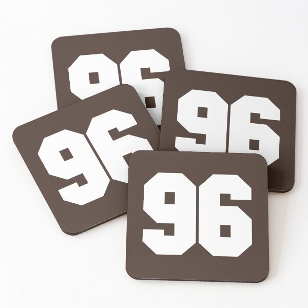 Item preview, 96 Number Cleveland Sports Ninety-Six Brown Jersey designed and sold by HelloFromAja.