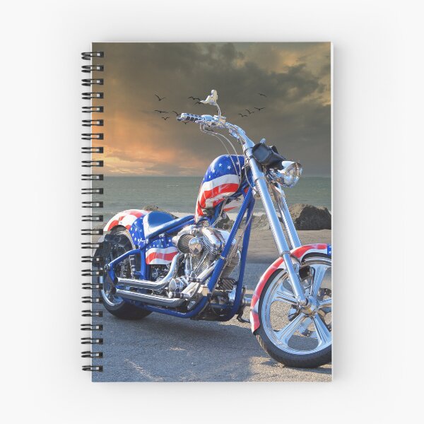 Item preview, 2004 Custom Chopper 'American Patriot' designed and sold by DaveKoontz.