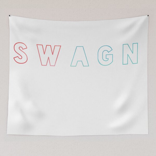 Item preview, swagn t-shirt mask sticker designed and sold by -BENOVI.