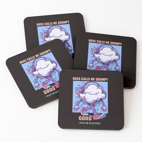 Item preview, Boss Calls me Grumpy. Good, I must be in Ketosis designed and sold by Elena's Shop.