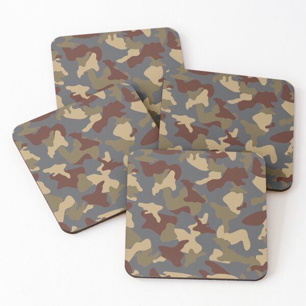 Item preview, Camouflage Flat Dark Earth OD Green Grey Brown Camo designed and sold by Cyberty.