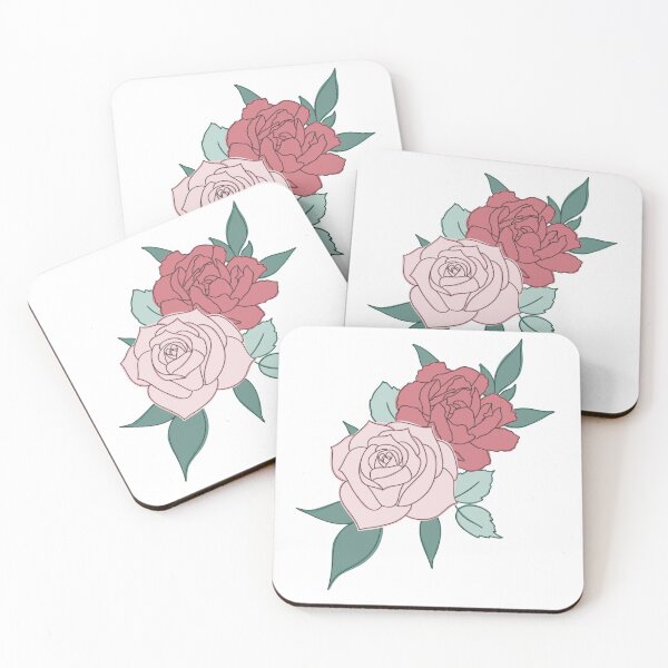 Item preview, Pink Floral Sticker designed and sold by Giuseppe-Jones.
