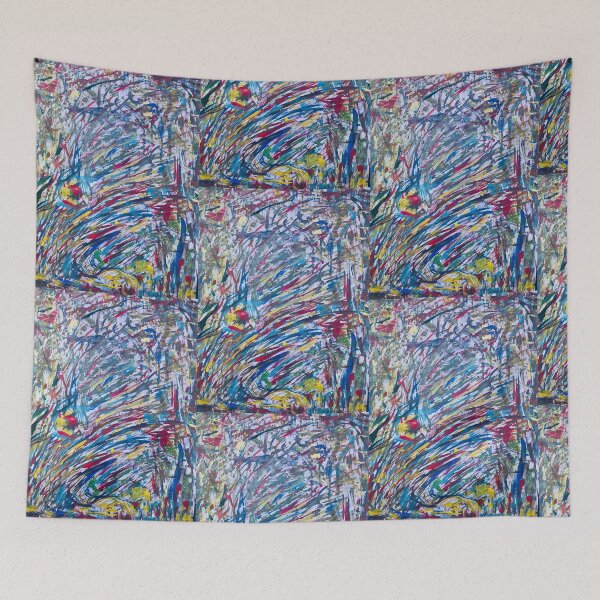 Item preview, Abstract acrylic painting  designed and sold by GuinevereC.