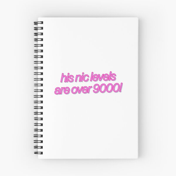 Item preview, His Nic Levels Are Over 900 Meme YT Artsy designed and sold by sharedipmemes.
