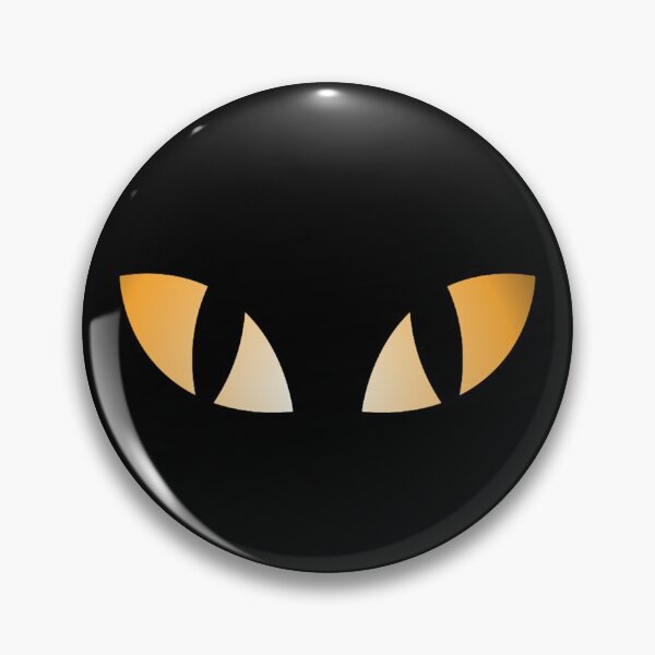 Aperçu de l'œuvre Halloween yeux de chat noir créée et vendue par CHday.