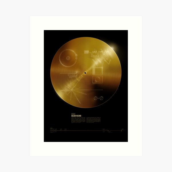 Item preview, Voyager's Golden Record designed and sold by CedarAndCarbon.