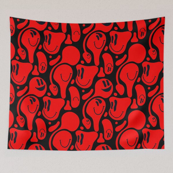 Item preview, Red Distorted Smiley  designed and sold by yagniikd-.
