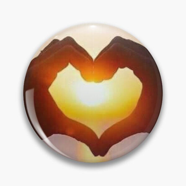 Item preview, Hands forming a HEART in a sunset view. designed and sold by findsbyjune374.