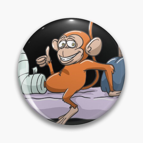 Item preview, With broken leg accident in hospital designed and sold by Monkey Ful.