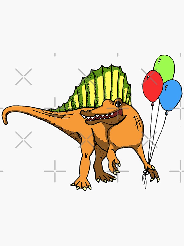 Spinosaurus at the Party by CarlaErk