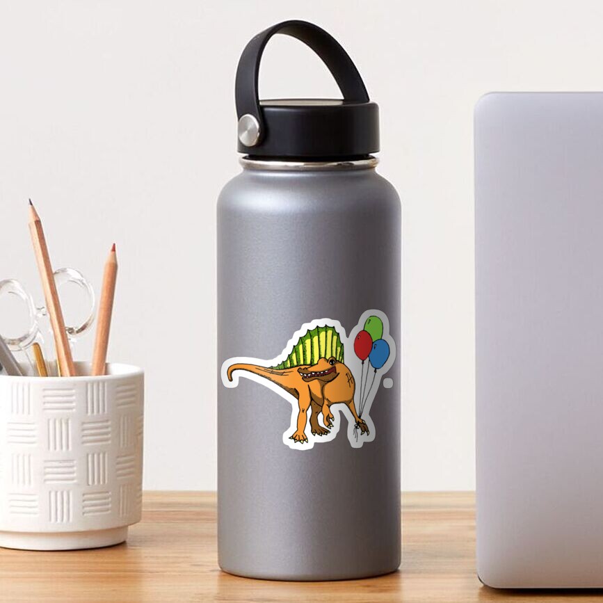 Spinosaurus at the Party Sticker