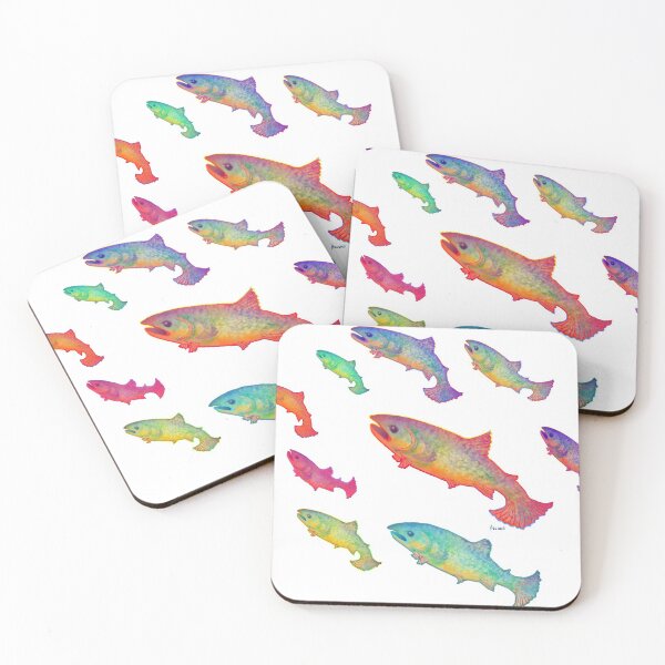 Artikelvorschau, Springen Lachs Design entworfen und verkauft von Teresa Ascone.
