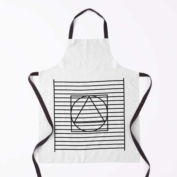 Item preview, Shapes and lines art black on white designed and sold by crawforddesign.