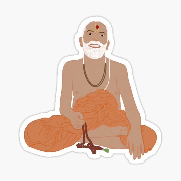 Yogiji Maharaj Sticker For Sale By Twinrali99 Redbubble