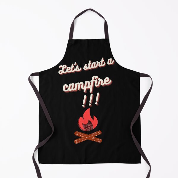 Item preview, Let's start a campfire designed and sold by Life-s-A-Hike.