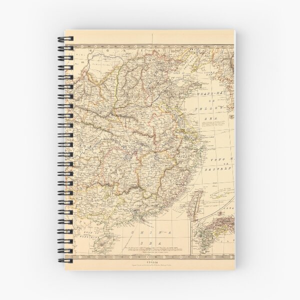 Item preview, Map of China and Japan (1881) designed and sold by allhistory.
