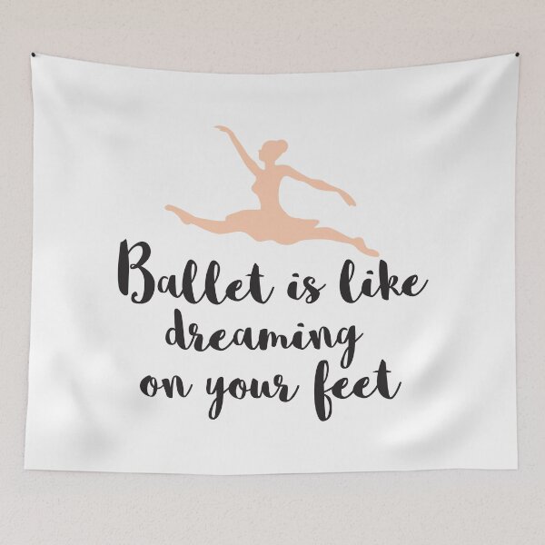 Item preview, Ballet Is Like Dreaming On Your Feet designed and sold by 4AllTimes.