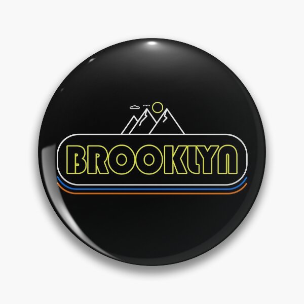 Item preview, Brooklyn New York Neon Lights - Souvenir - Gift - Hometown - Hiking - Nature designed and sold by HappyTees Lab.