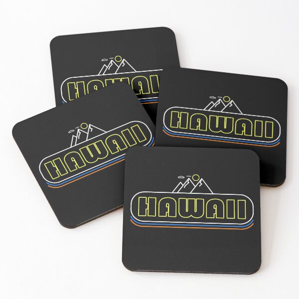 Item preview, Hawaii Neon Lights - Souvenir - Gift - Hometown - Hiking - Nature designed and sold by HappyTees Lab.
