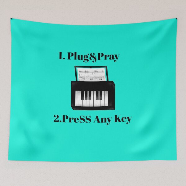 Item preview, "Plug&Pray"- Piano Music Band designed and sold by musicmusicpin.