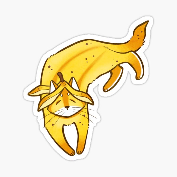 Item preview, Chat banane designed and sold by kattvalk.
