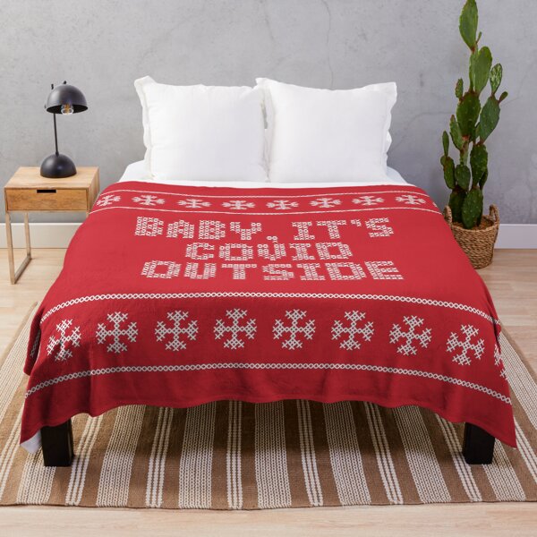 Item preview, BABY IT'S COVID OUTSIDE FUNNY CHRISTMAS 2020 designed and sold by CrystalCrush.