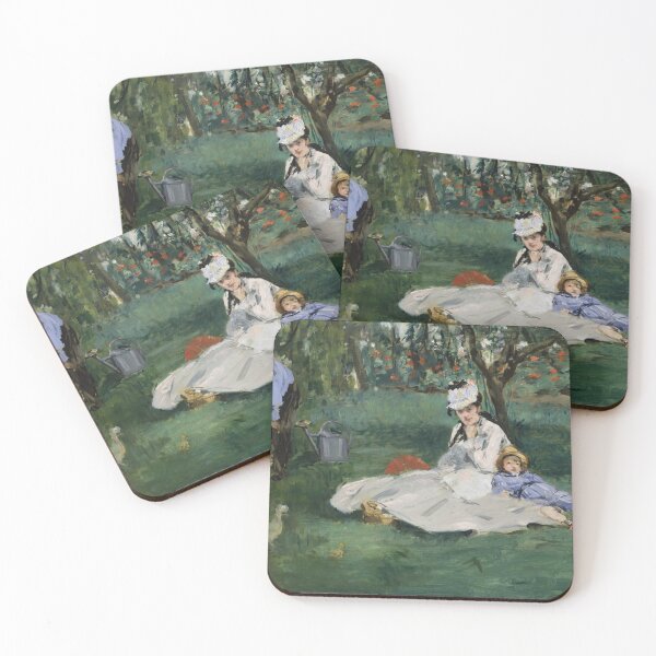 Item preview, Edouard Manet - The Monet Family in Their Garden at Argenteuil designed and sold by artichokes.
